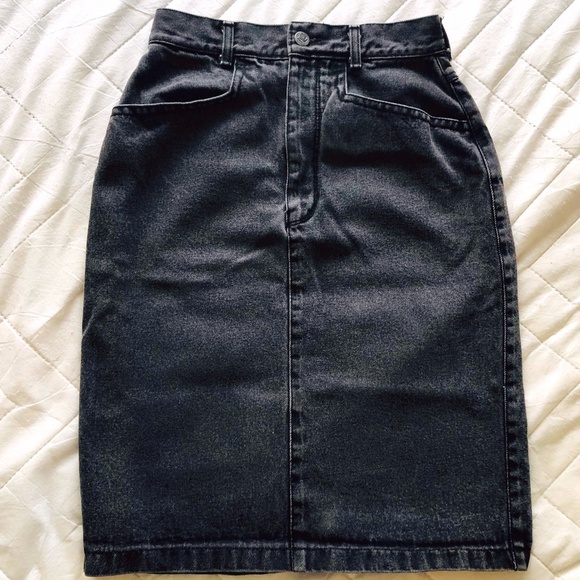 PULSE Jeans Vintage Denim Skirt - Picture 1 of 4